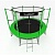 Батут i-JUMP 6ft 1,83м с лестницей (green)